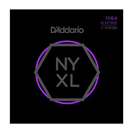 D`Addario NYXL1164 NYXL MEDIUM 7-STRING 11-64