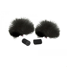 Rycote 065501 Black Lavalier Windjammer