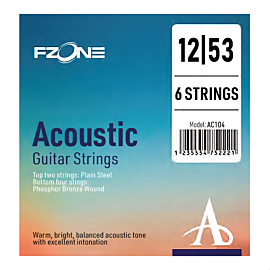 FZONE AC104 ACOUSTIC PHOSPHOR BRONZE (12-53)