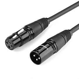 UGREEN AV130 XLR Male to Female Microphone Cable 1 m Black 20708