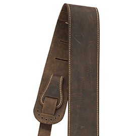 MARTIN WINGTIP GUITAR STRAP (DARK BROWN)