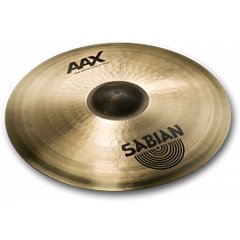 Sabian 21" AAX Raw Bell Dry Ride, покрытие Brilliant