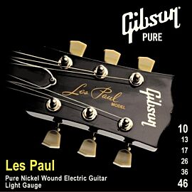 GIBSON SEG-LP10 LES PAUL PURE NICKEL WOUND .010-.046