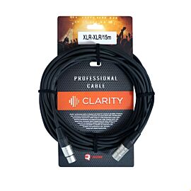 Clarity XLR-XLR/15m