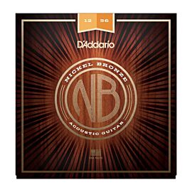 D`Addario NB1256 NICKEL BRONZE LIGHT TOP / MEDIUM BOTTOM 12-56