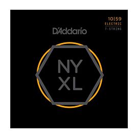 D`Addario NYXL1059 NYXL REGULAR LIGHT 7-STRING 10-59