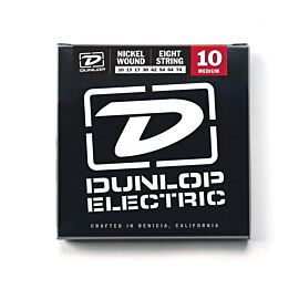 Dunlop DEN1074 ELECTRIC MEDIUM 8-STRING 10