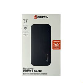 Griffin 20,000mAh Power Bank - Black