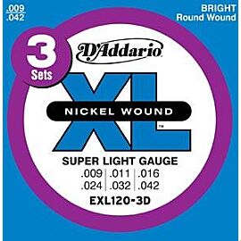 D`Addario EXL120-3D