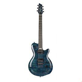 Godin LGX-SA(S) Tr.Blue Flame AA with Bag