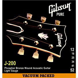 GIBSON SAG-J200L PREMIUM PHOS BRONZE .012-.052