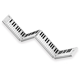 Carry-on Folding Piano Touch 88 White