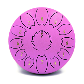 FZONE STD10I13N Purple STEEL TONGUE DRUM