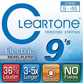 Cleartone 9419 ELECTRIC NICKEL-PLATED HYBRID 09-46